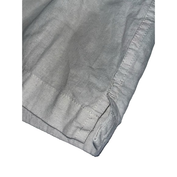 TAILOR VINTAGE Puretec Linen Cotton Cabana Camp Shirt | Mens L, Tan Stone $98 - Picture 6 of 9